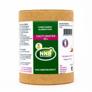 Pot Cacti Water 45+ - complément alimentaire - Natali Nature Bio