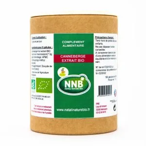 Pot Canneberge Extrait BIO - complément alimentaire - Natali Nature Bio