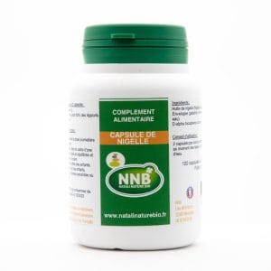 Pot Capsules de Nigelle - complément alimentaire - Natali Nature Bio