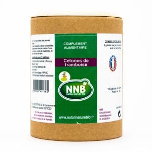 Pot Cétones de Framboise - complément alimentaire - Natali Nature Bio