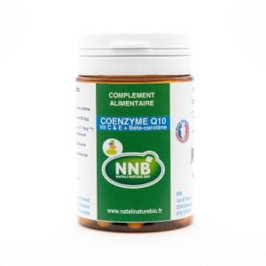 Pot Coenzyme Q10 Vitamine C&E et Bétacarotène - complément alimentaire - Natali Nature Bio