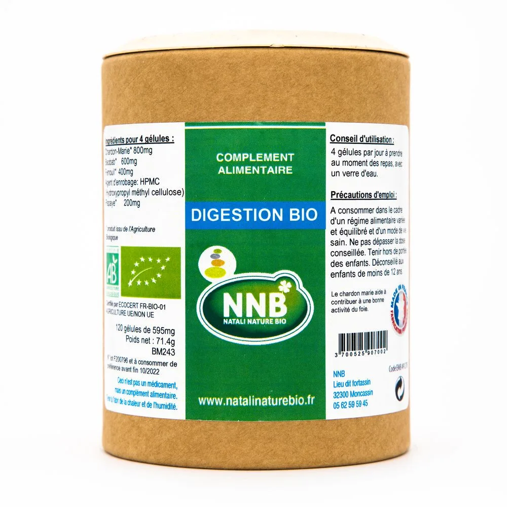 Pot Digestion BIO- complément alimentaire - Natali Nature Bio
