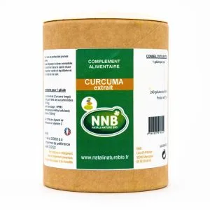 Pot Curcuma Extrait - complément alimentaire - Natali Nature Bio