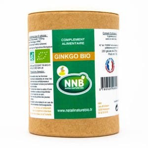 Pot Ginkgo BIO - complément alimentaire - Natali Nature Bio
