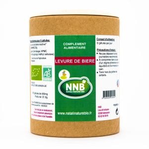 Pot Levure de Bière BIO - complément alimentaire - Natali Nature Bio