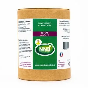 Pot MSM renforcé - complément alimentaire - Natali Nature Bio