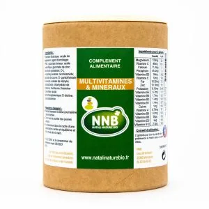 Pot Multivitamines et Minéraux - complément alimentaire - Natali Nature Bio