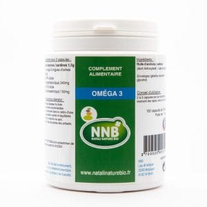 Pot Oméga 3 - complément alimentaire - Natali Nature Bio