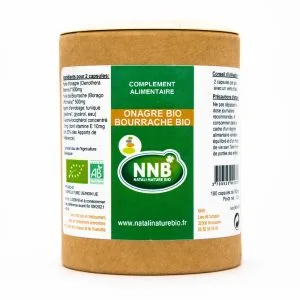 Pot Onagre et Bourrache BIO - complément alimentaire - Natali Nature Bio