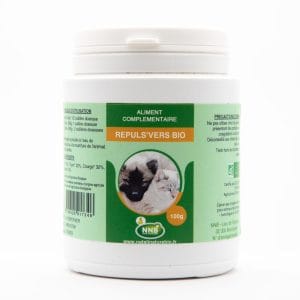 Pot Repuls'Vers BIO - complément alimentaire pour animaux - Natali Nature Bio