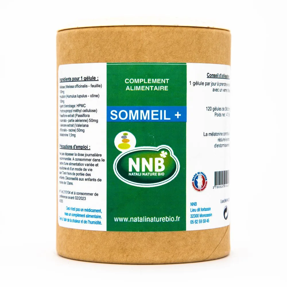 Pot Sommeil Plus - complément alimentaire - Natali Nature Bio
