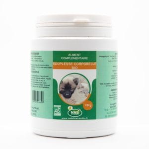 Pot Souplesse Corporelle BIO - complément alimentaire pour animaux - Natali Nature Bio