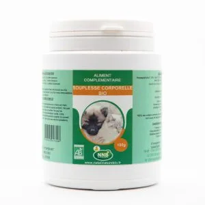 Pot Souplesse Corporelle BIO - complément alimentaire pour animaux - Natali Nature Bio