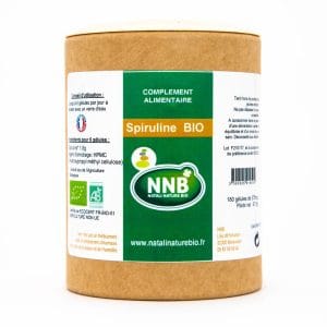 Pot Spiruline BIO gélules - complément alimentaire - Natali Nature Bio