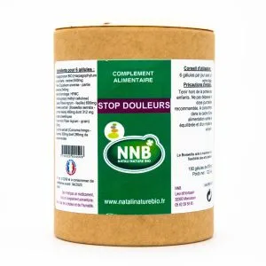 Pot Stop Douleurs - complément alimentaire - Natali Nature Bio