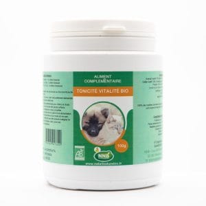 Pot Tonicité et Vitalité BIO - complément alimentaire pour animaux - Natali Nature Bio