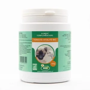 Pot Tonicité et Vitalité BIO - complément alimentaire pour animaux - Natali Nature Bio