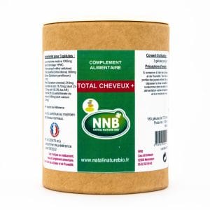 Pot Total Cheveux Plus - complément alimentaire - Natali Nature Bio
