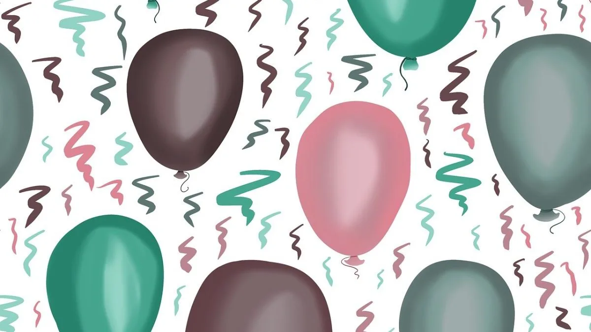 Image des ballons - illustration de l'article du lancement du nouveau site Natali Nature Bio