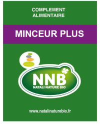 Étiquette complément alimentaire Minceur Plus - Natali Nature Bio