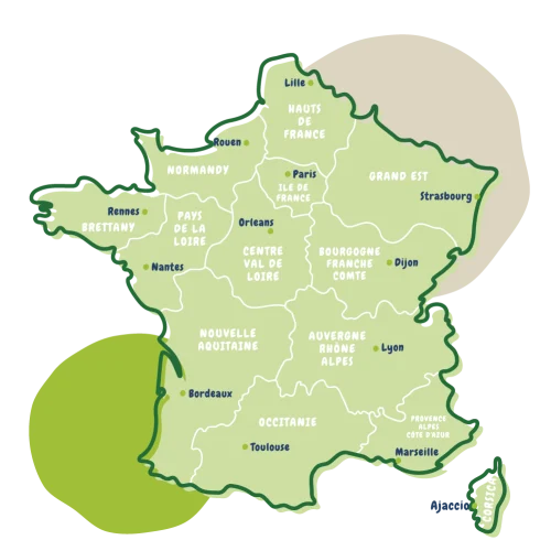 Icône carte de France - Natali Nature Bio